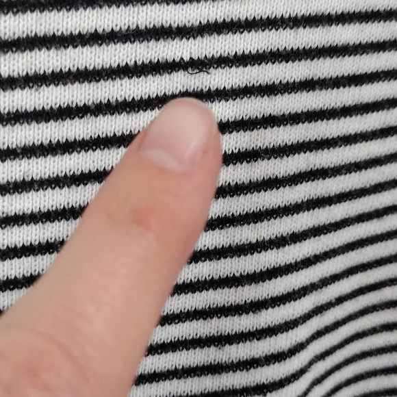 Zara Striped Short Sleeve Tee - Picture 5 of 9